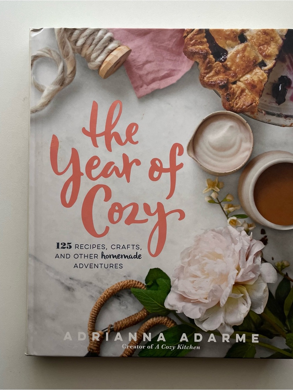 The Year of Cozy & A Cozy Coloring Cookbook - Adrianna Adarme Book Bundle